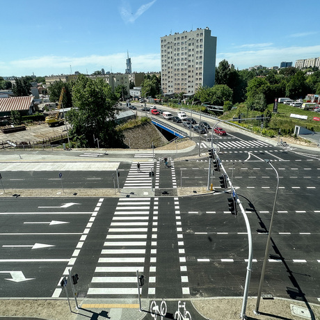 Rzeszów - Zakończony I etap Wisłkostrady: nowy Most Załęski i nowe rondo - fot 45