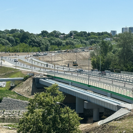 Rzeszów - Zakończony I etap Wisłkostrady: nowy Most Załęski i nowe rondo - fot 44