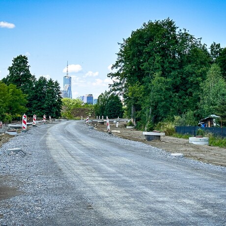 Rzeszów - Budowa połączenia al. Krzyżanowskiego z ul. Wieniawskiego [lipiec 2025] - fot 5