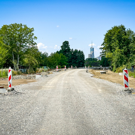 Rzeszów - Budowa połączenia al. Krzyżanowskiego z ul. Wieniawskiego [lipiec 2025] - fot 20