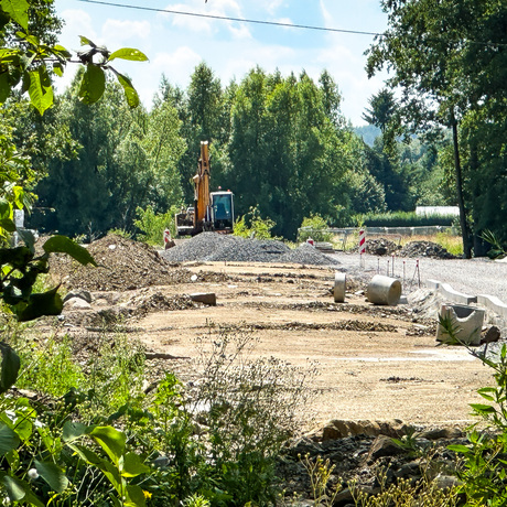 Rzeszów - Budowa połączenia al. Krzyżanowskiego z ul. Wieniawskiego [lipiec 2025] - fot 35