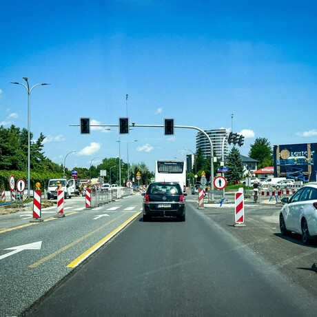 Rzeszów - Budowa połączenia al. Krzyżanowskiego z ul. Wieniawskiego [lipiec 2025] - fot 11