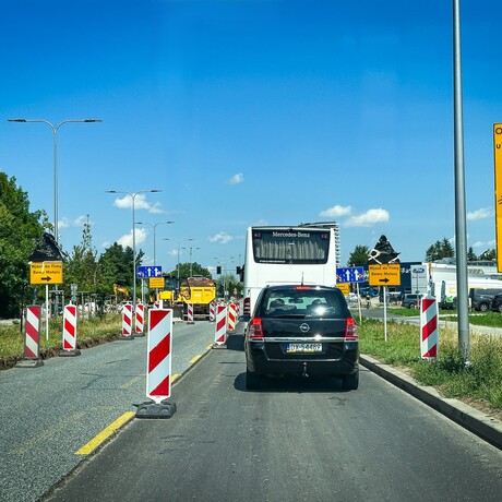 Rzeszów - Budowa połączenia al. Krzyżanowskiego z ul. Wieniawskiego [lipiec 2025] - fot 17