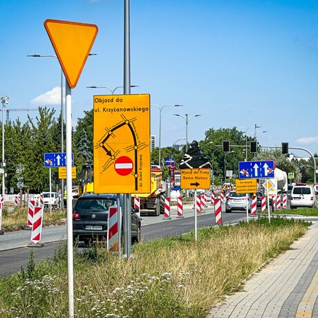 Rzeszów - Budowa połączenia al. Krzyżanowskiego z ul. Wieniawskiego [lipiec 2025] - fot 16