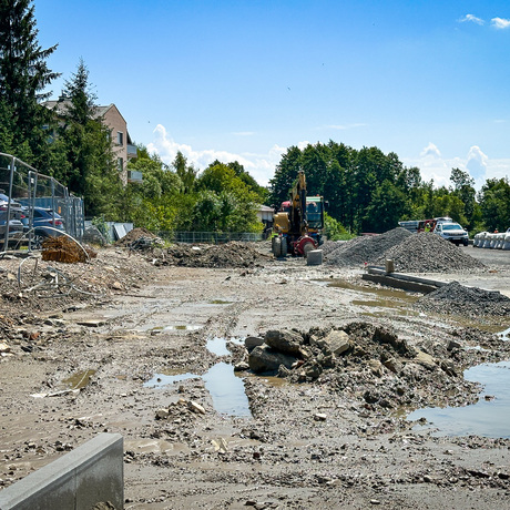 Rzeszów - Budowa połączenia al. Krzyżanowskiego z ul. Wieniawskiego [lipiec 2025] - fot 38