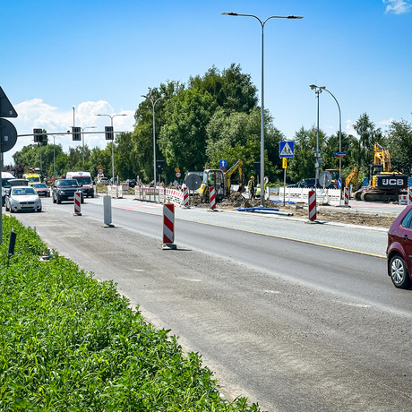 Rzeszów - Budowa połączenia al. Krzyżanowskiego z ul. Wieniawskiego [lipiec 2025] - fot 41