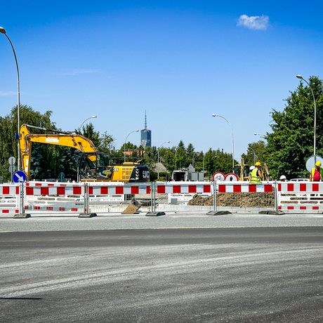 Rzeszów - Budowa połączenia al. Krzyżanowskiego z ul. Wieniawskiego [lipiec 2025] - fot 29
