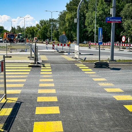 Rzeszów - Budowa połączenia al. Krzyżanowskiego z ul. Wieniawskiego [lipiec 2025] - fot 24