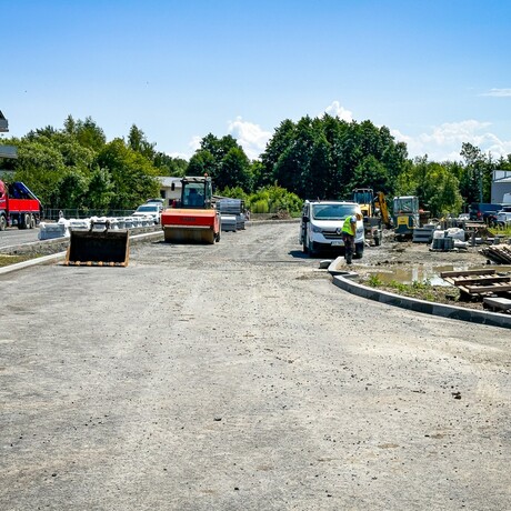 Rzeszów - Budowa połączenia al. Krzyżanowskiego z ul. Wieniawskiego [lipiec 2025] - fot 22