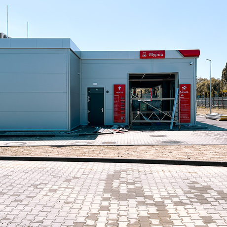 Rzeszów - Budowa nowej stacji benzynowej w Rzeszowie [lipiec 2025] - fot 5