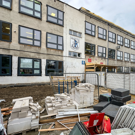 Rzeszów - Rozbudowa Szkoły Podstawowej nr 21 przy ul. Miodowej [Październik 2025] - fot 9
