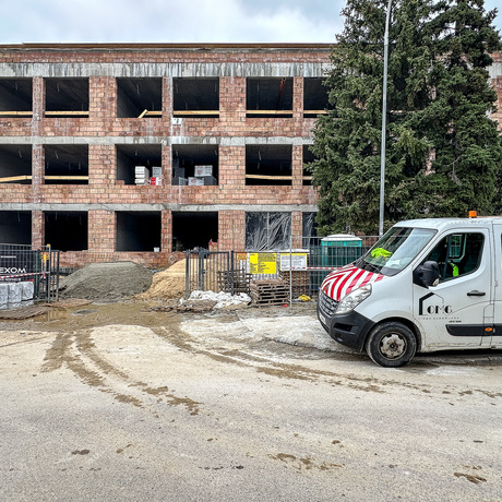 Rzeszów - Rozbudowa Szkoły Podstawowej nr 21 przy ul. Miodowej [Październik 2025] - fot 8