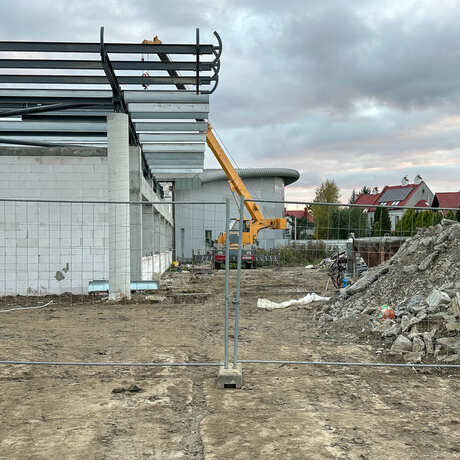 Rzeszów - Budowa Podkarpackiego Centrum Sportu Akademickiego [październik 2025] - fot 3