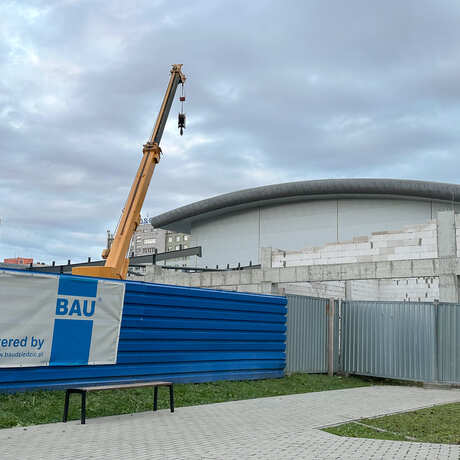 Rzeszów - Budowa Podkarpackiego Centrum Sportu Akademickiego [październik 2025] - fot 4