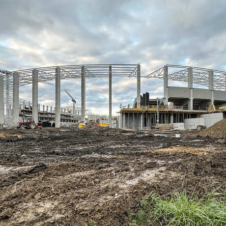 Budowa Podkarpackiego Centrum Lekkiej Atletyki – październik 2025