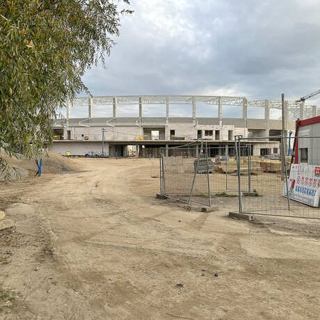 Budowa Podkarpackiego Centrum Lekkiej Atletyki – październik 2025