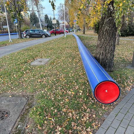 Rzeszów - Przygotowywanie terenu pod budowę biurowca Corner Point [listopad 2025] - fot 9