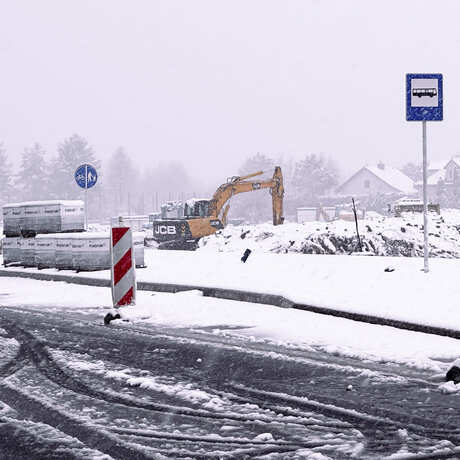 Rzeszów - Budowa drogi, która połączy ulice Krzyżanowskiego i Wieniawskiego [listopad 2025] - fot 3