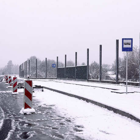 Rzeszów - Budowa drogi, która połączy ulice Krzyżanowskiego i Wieniawskiego [listopad 2025] - fot 18