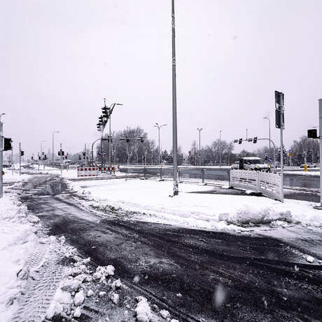 Rzeszów - Budowa drogi, która połączy ulice Krzyżanowskiego i Wieniawskiego [listopad 2025] - fot 7