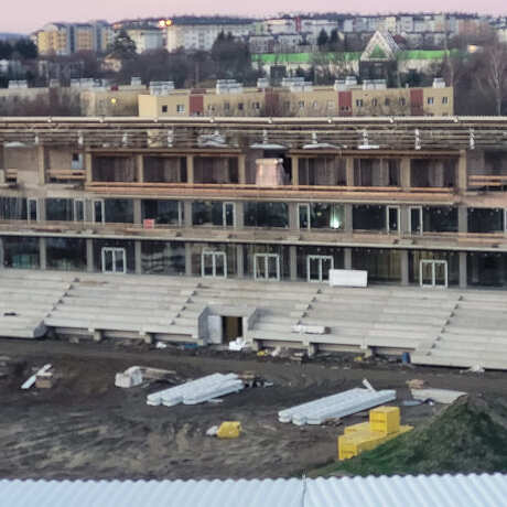 Budowa Podkarpackiego Centrum Lekkiej Atletyki – grudzień 2025