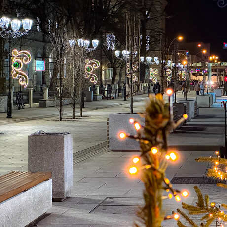 Rzeszów - Świąteczne oświetlenie Rzeszowa w sezonie 2025 / 2026 - fot 39