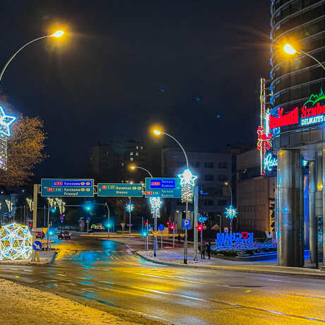 Rzeszów - Świąteczne oświetlenie Rzeszowa w sezonie 2025 / 2026 - fot 51