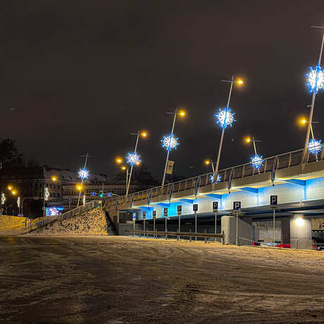 Rzeszów - Świąteczne oświetlenie Rzeszowa w sezonie 2025 / 2026 - fot 14