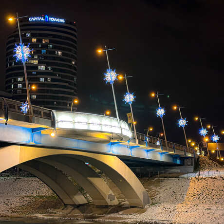 Rzeszów - Świąteczne oświetlenie Rzeszowa w sezonie 2025 / 2026 - fot 15
