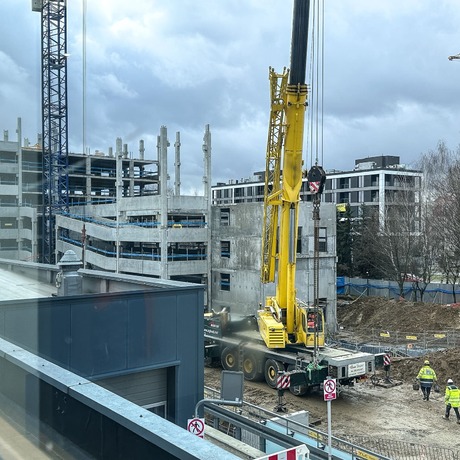 Rzeszów - Budowa piętrowego parkingu i lądowiska przy KSW nr 2 w Rzeszowie [luty 2026] - fot 11