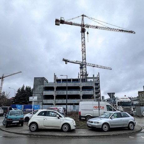 Rzeszów - Budowa piętrowego parkingu i lądowiska przy KSW nr 2 w Rzeszowie [luty 2026] - fot 14