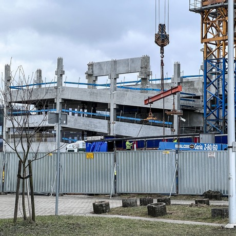 Rzeszów - Budowa piętrowego parkingu i lądowiska przy KSW nr 2 w Rzeszowie [luty 2026] - fot 7