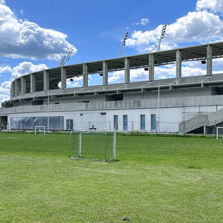 Rzeszów - Budowa Podkarpackiego Centrum Lekkiej Atletyki przy ul. Wyspiańskiego [maj 2026] - fot 16