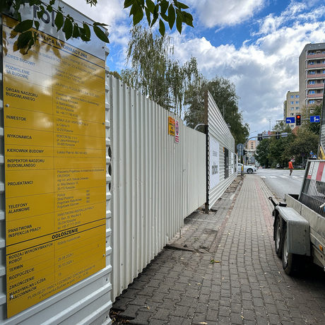 Rzeszów - Rozbiórka budynków biurowych i usługowych przy skrzyżowaniu ul. Dąbrowskiego z ul. Zofii Chrzanowskiej - fot 10