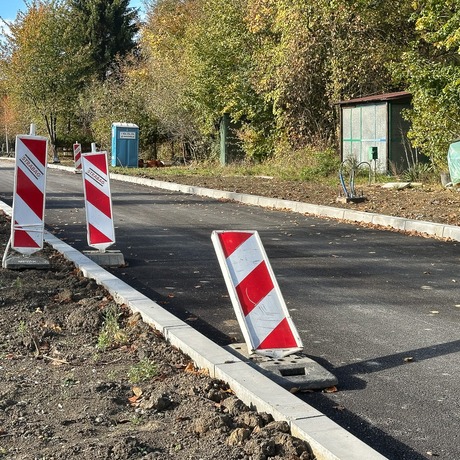 Rzeszów - Budowa kładki nad rzeką Strug na osiedlu Drabinianka [październik 2026] - fot 14