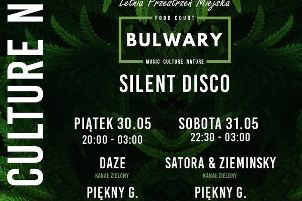 Silent Disco na Bulwarach