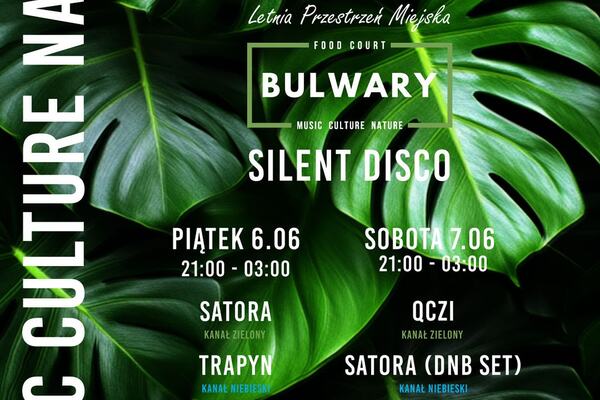 Silent Disco na Bulwarach