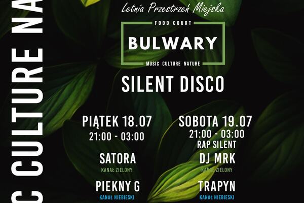 Silent Disco na Bulwarach