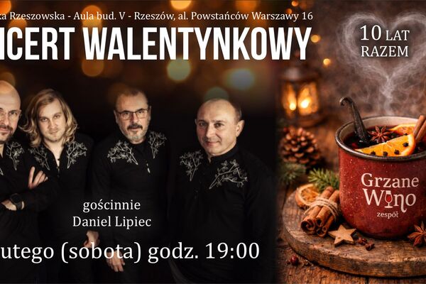 Grzane Wino - koncert walentynkowy 2026