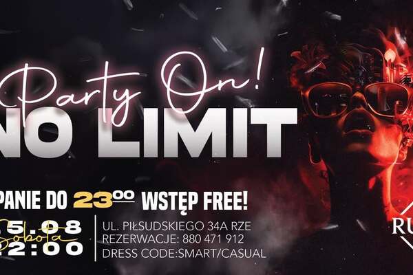 Party on! No limit