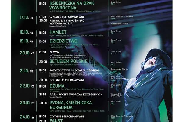 64. Rzeszowskie Spotkania Teatralne: 05. Festiwal Arcydzieł