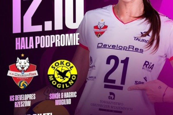 KS DevelopRes Rzeszów vs Sokół & Hagric Mogilno