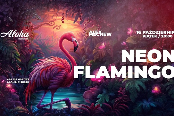 Neon Flamingo