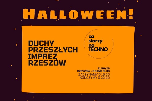 Za starzy na techno