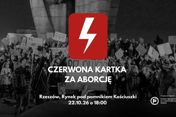 Czerwona kartka za aborcję