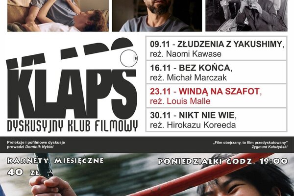 DKF Klaps: Listopad 2026