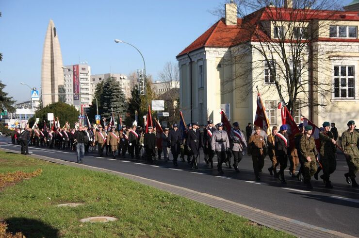  Odsłonięcie i poświecenie pomnika płk. Łukasza Cieplińskiego,