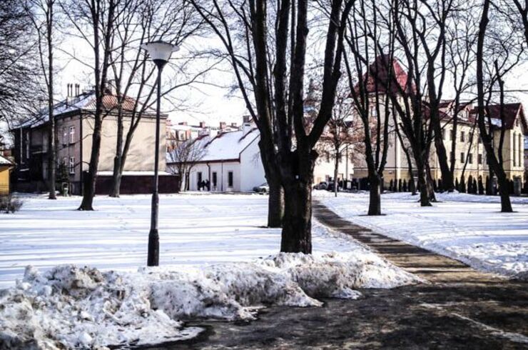 Park przy ul. Dąbrowskiego - Rzeszów 2014