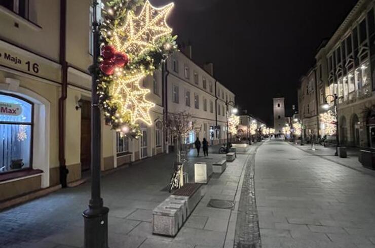 Rzeszów rozbłysnął świątecznie...