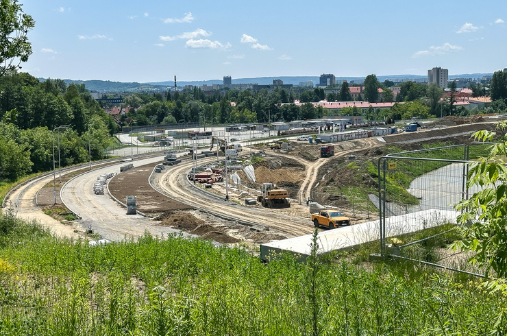 Rzeszów - Nowe zdjęcia z budowy Wisłokostrady [czerwiec 2025]
